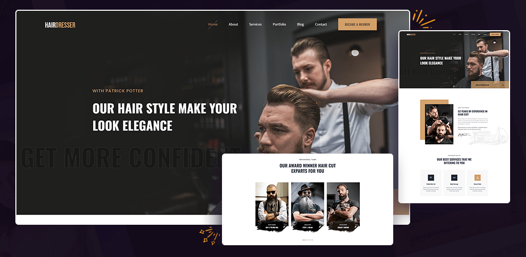 ClickSites AI HairDresser