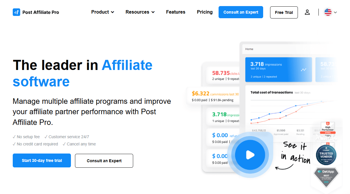 Post Affiliate Pro