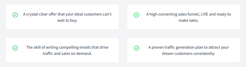 In 30 Days, You Will Have...