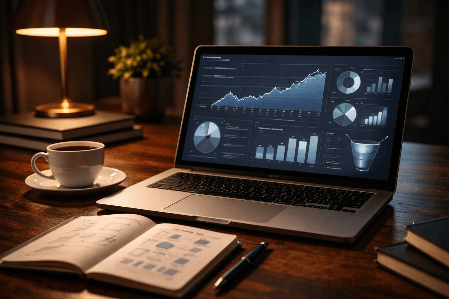 Dashboard de conversion affichant les indicateurs stratégiques d’un tunnel de vente pour prioriser les optimisations marketing