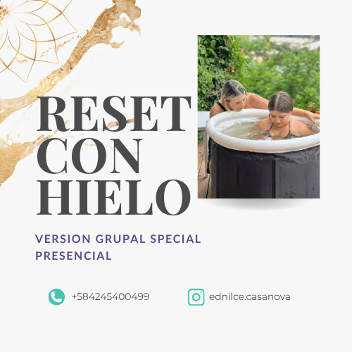 RESET CON HIELO, Experiencia Grupal