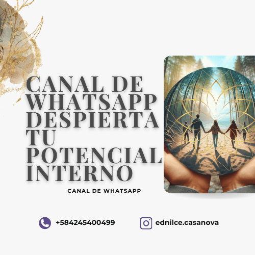 Canal de Whatsapp Despirta tu potencial interno