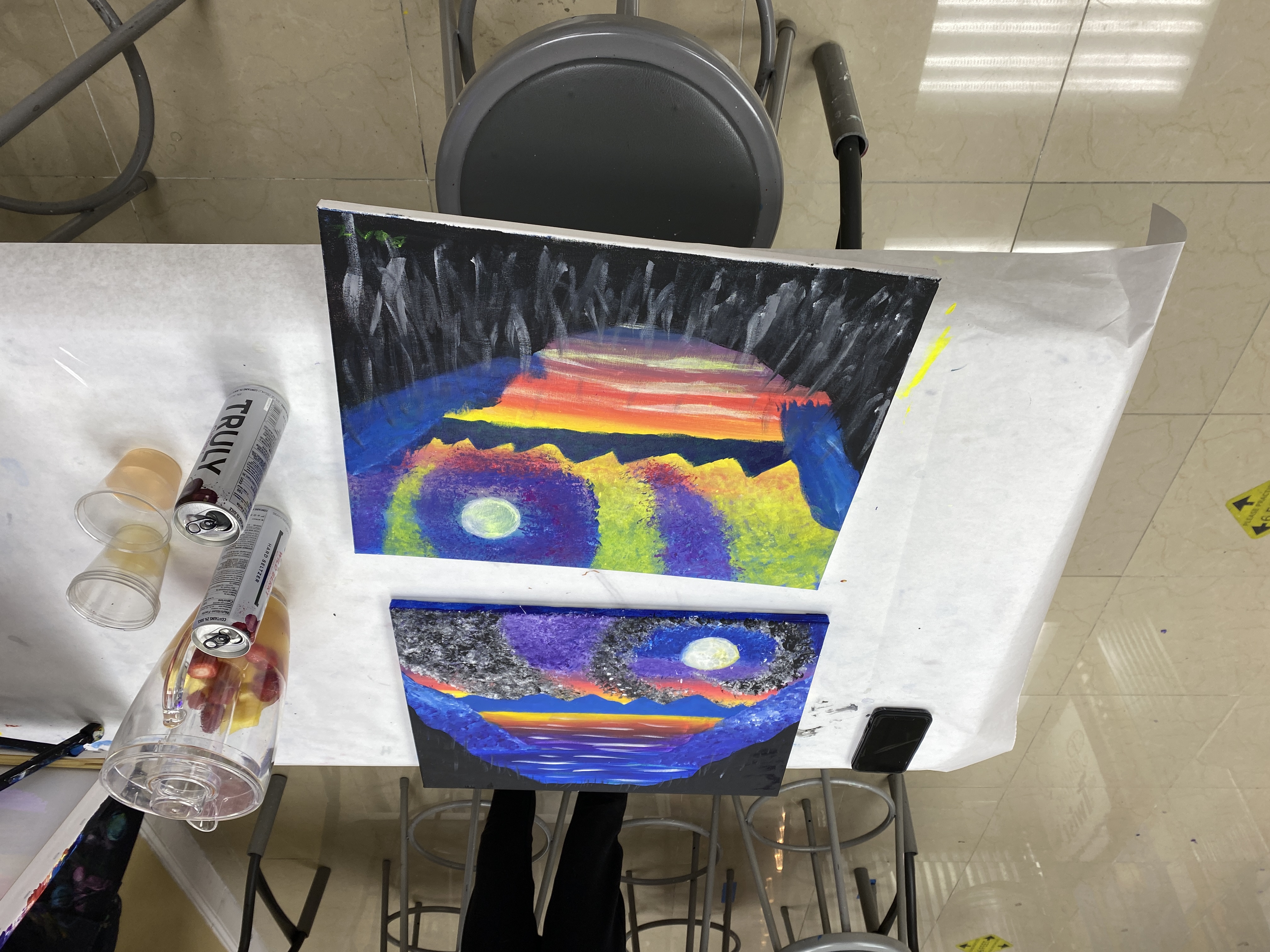 Painting with a twist art by Boaz & friends | The Orthodox Snake Writing Agency