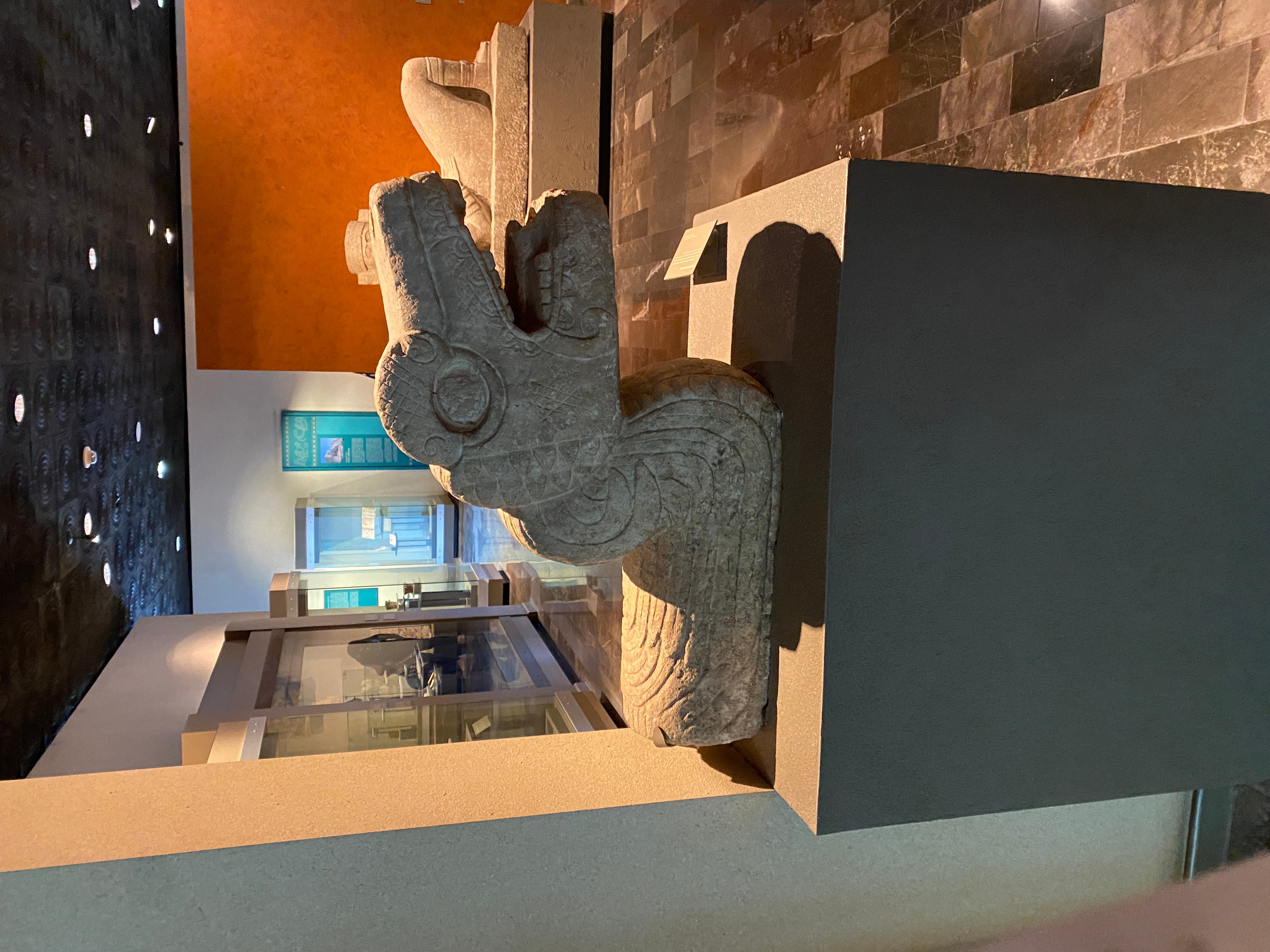 Big Stone Snake from Ancient Mexican temple | The Orthodox Snake Writing Agency