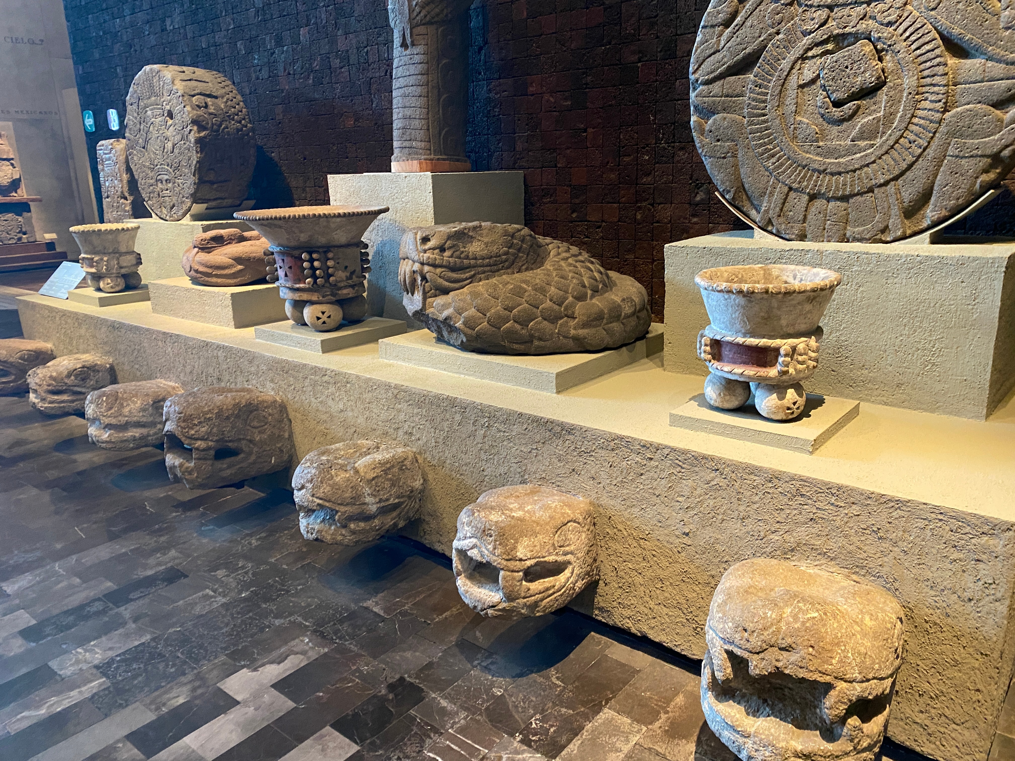 Ancient hall of fame. Famous Mexican snakes have their busts on display here | The Orthodox Snake Writing Agency