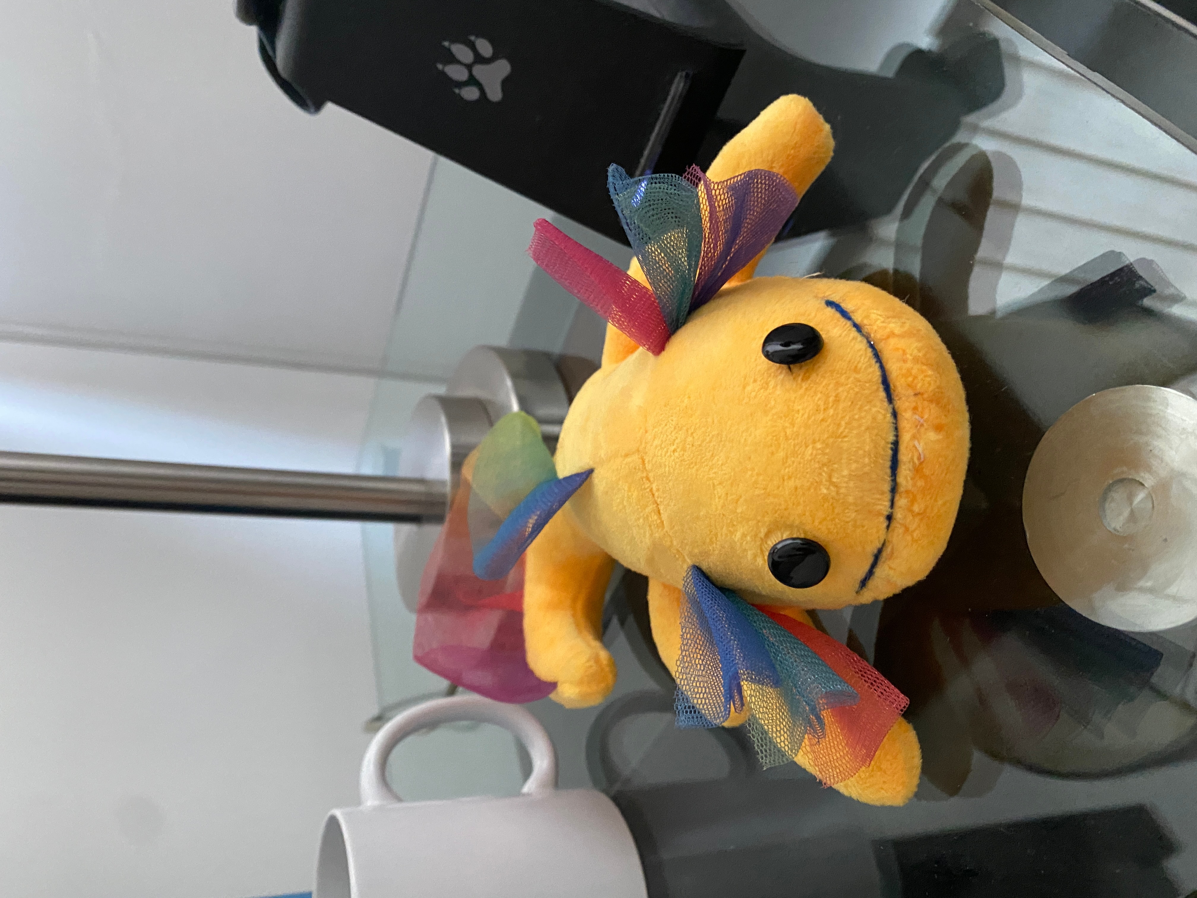 Dr. Boaz Goss is rewarded with axolotl plushie | The Orthodox Snake Writing Agency
