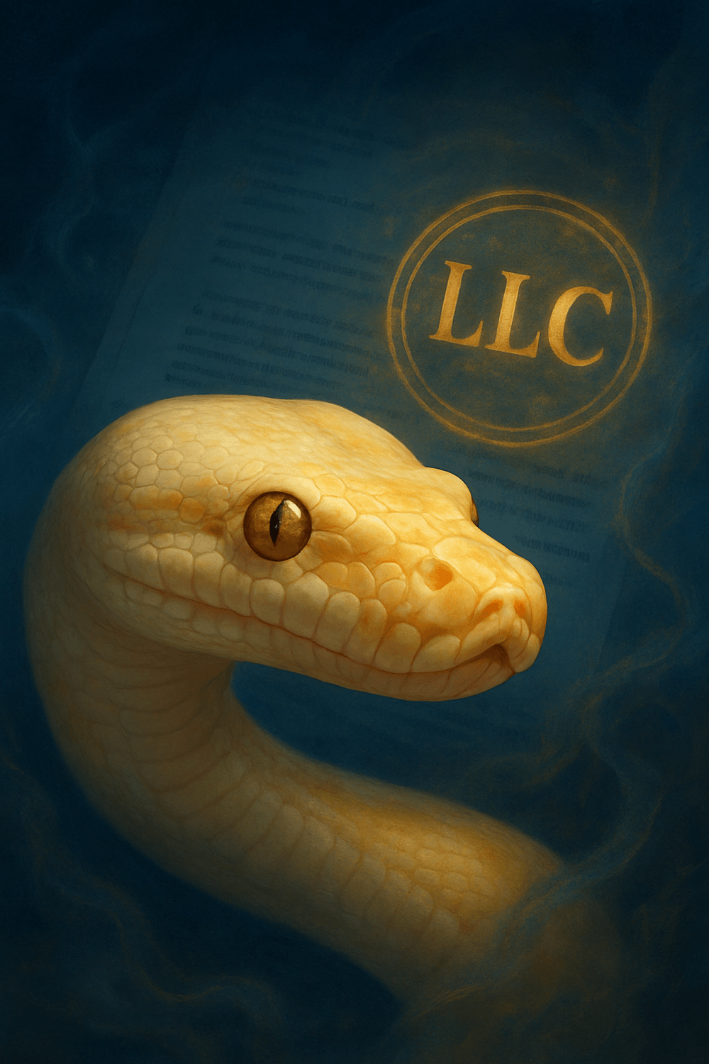 Snake representing wisdom and legal formalization | The Orthodox Snake Writing Agency