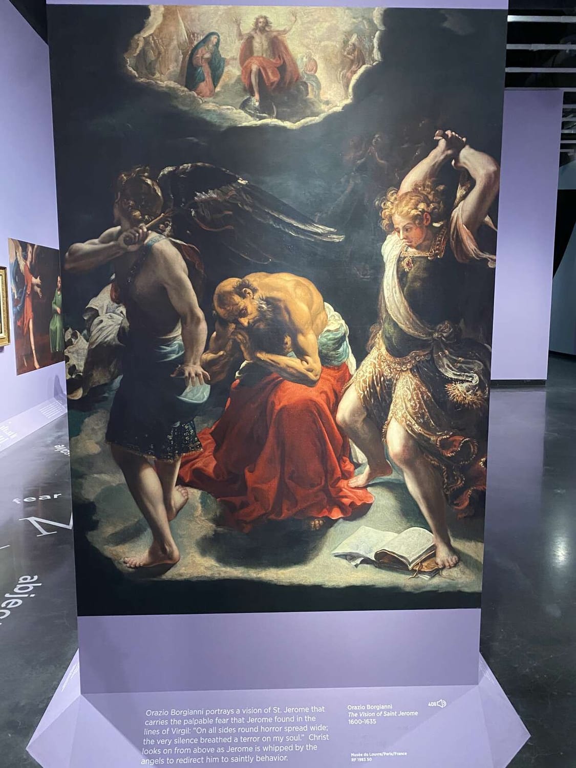 Dalí painting St. Jerome's dream of Christ | The Orthodox Snake Writing Agency