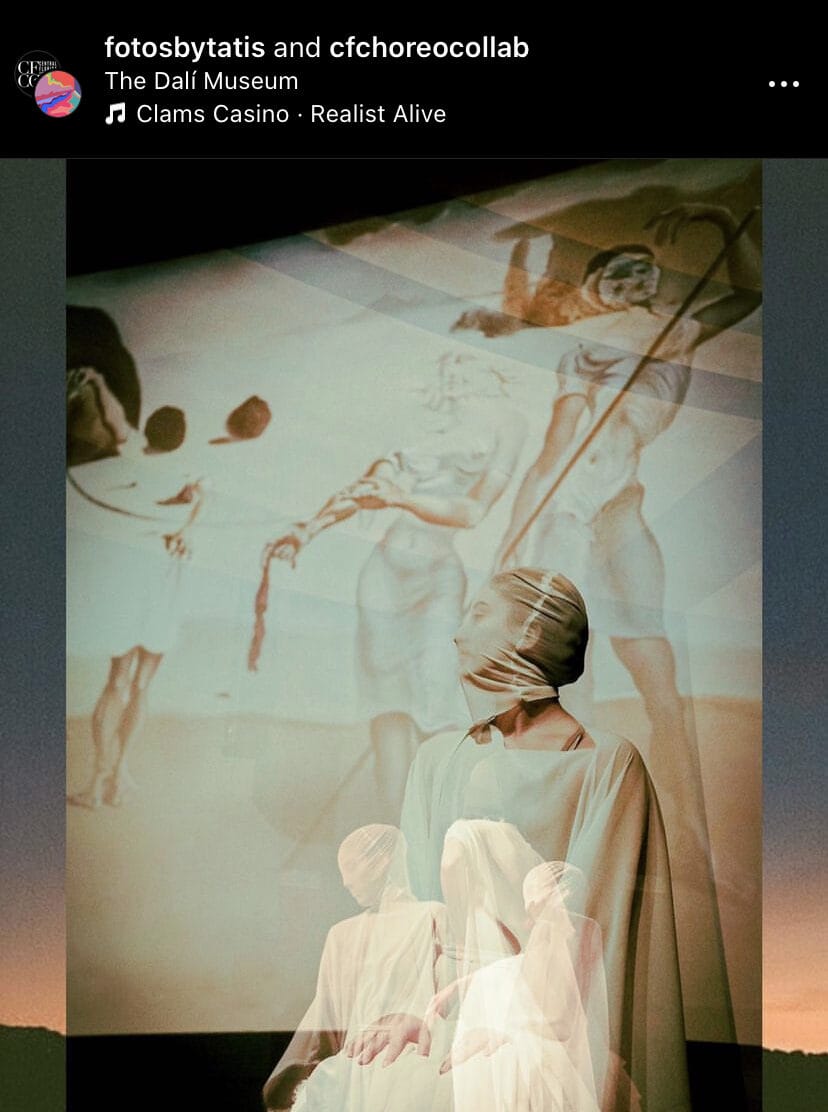 Long exposure image of our performance by fotosbytatis | The Orthodox Snake Writing Agency