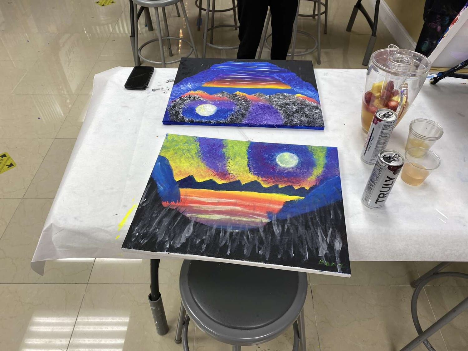 Painting with a twist art by Boaz & friends | The Orthodox Snake Writing Agency