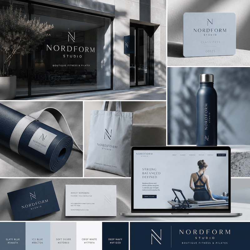 Nordform Studio brandidentitet
