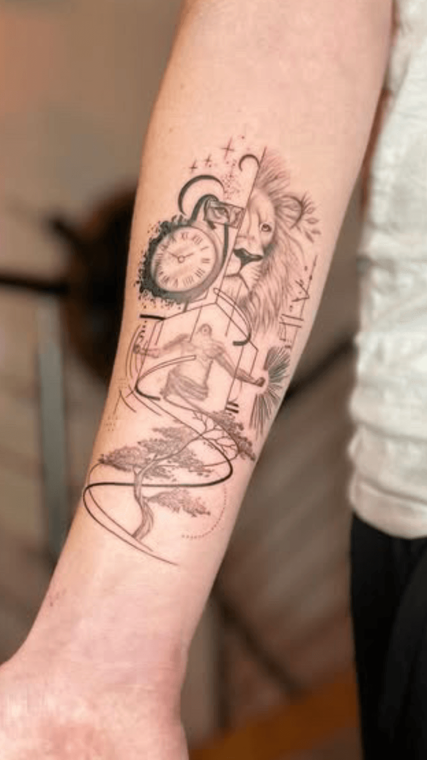 Tatouage après