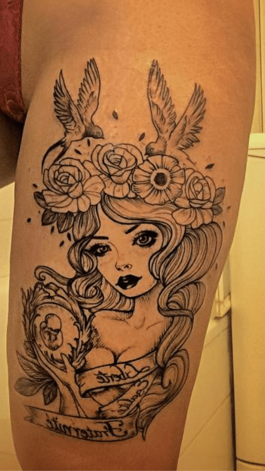 Tatouage après