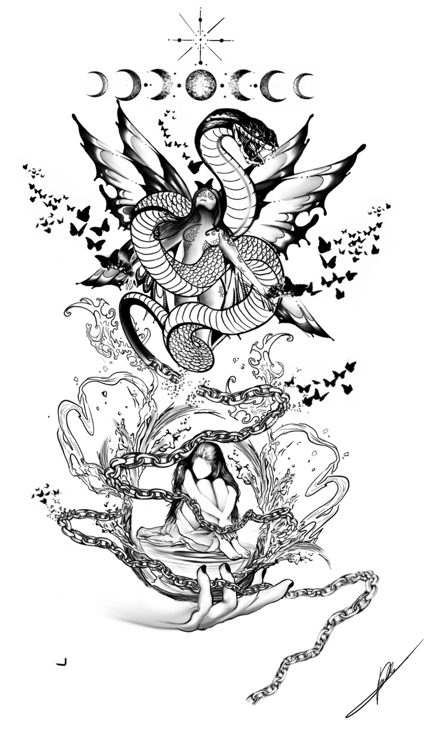 Design tatouage unique
