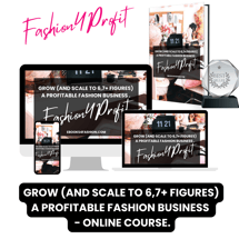 Fashion4Profit online course
