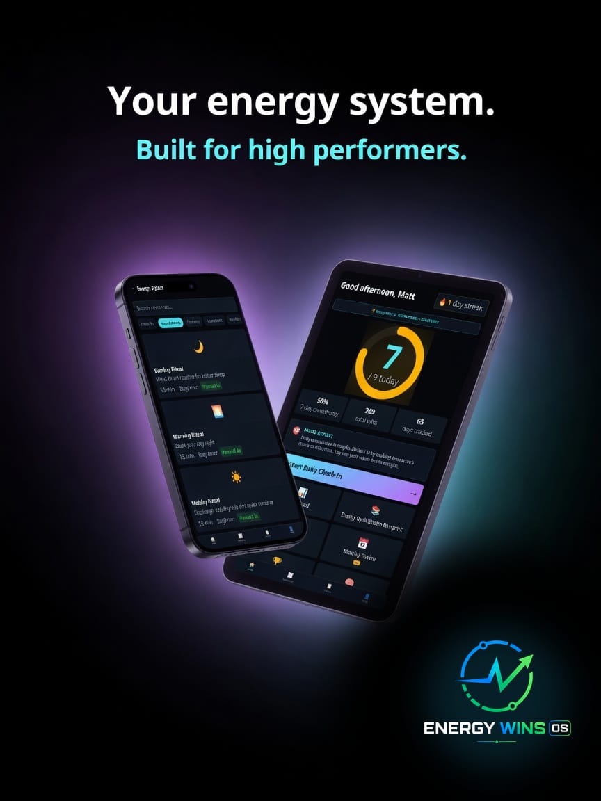 Energy Wins OS on iPhone and iPad