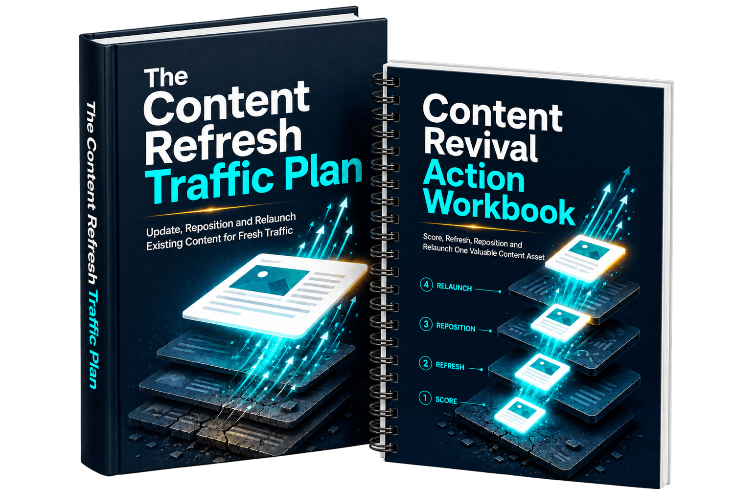 The Content Refresh Traffic Plan report and companion workbook bundle
