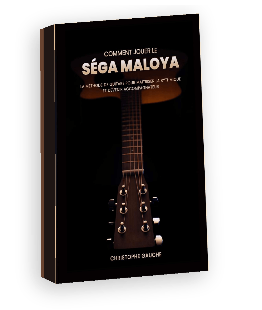 Mockup du livre Comment jouer le Séga Maloya, inclus dans Séga Guitar Master