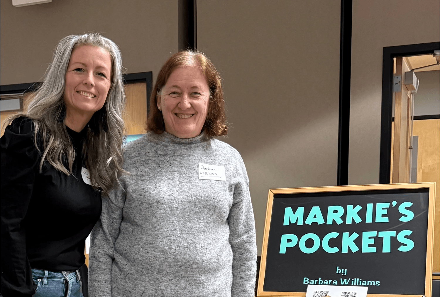 Lisa Pipes at Saint Charles Author Showcase 2025 with Barbara Williams