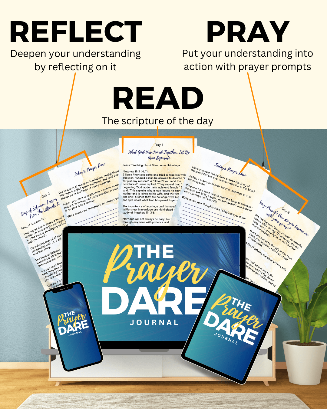 Prayer Dare Journal Mockup