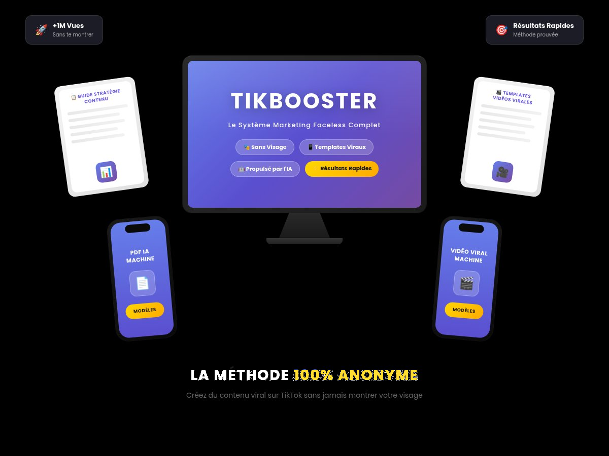 methode tiktok faceless