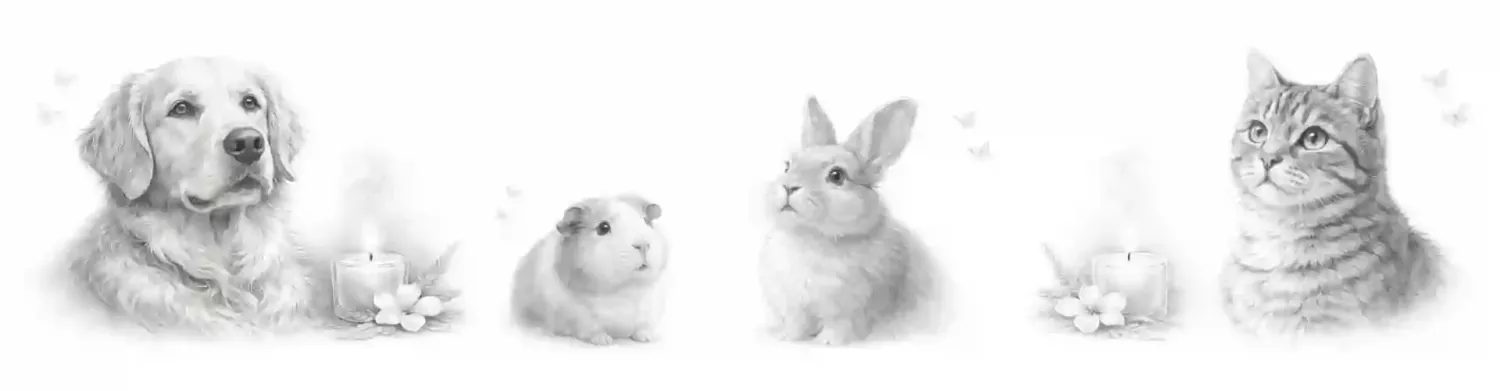 Pet Loss Aftercare Directory banner illustration