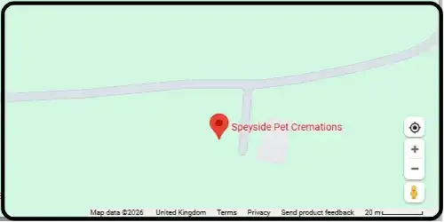 Map showing Speyside Pet Cremations in Buckie AB56 5BU