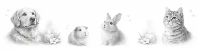 Pet Loss Aftercare Directory banner illustration