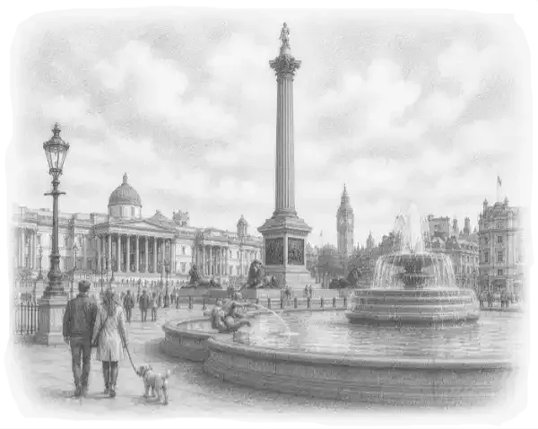 trafalgar square london