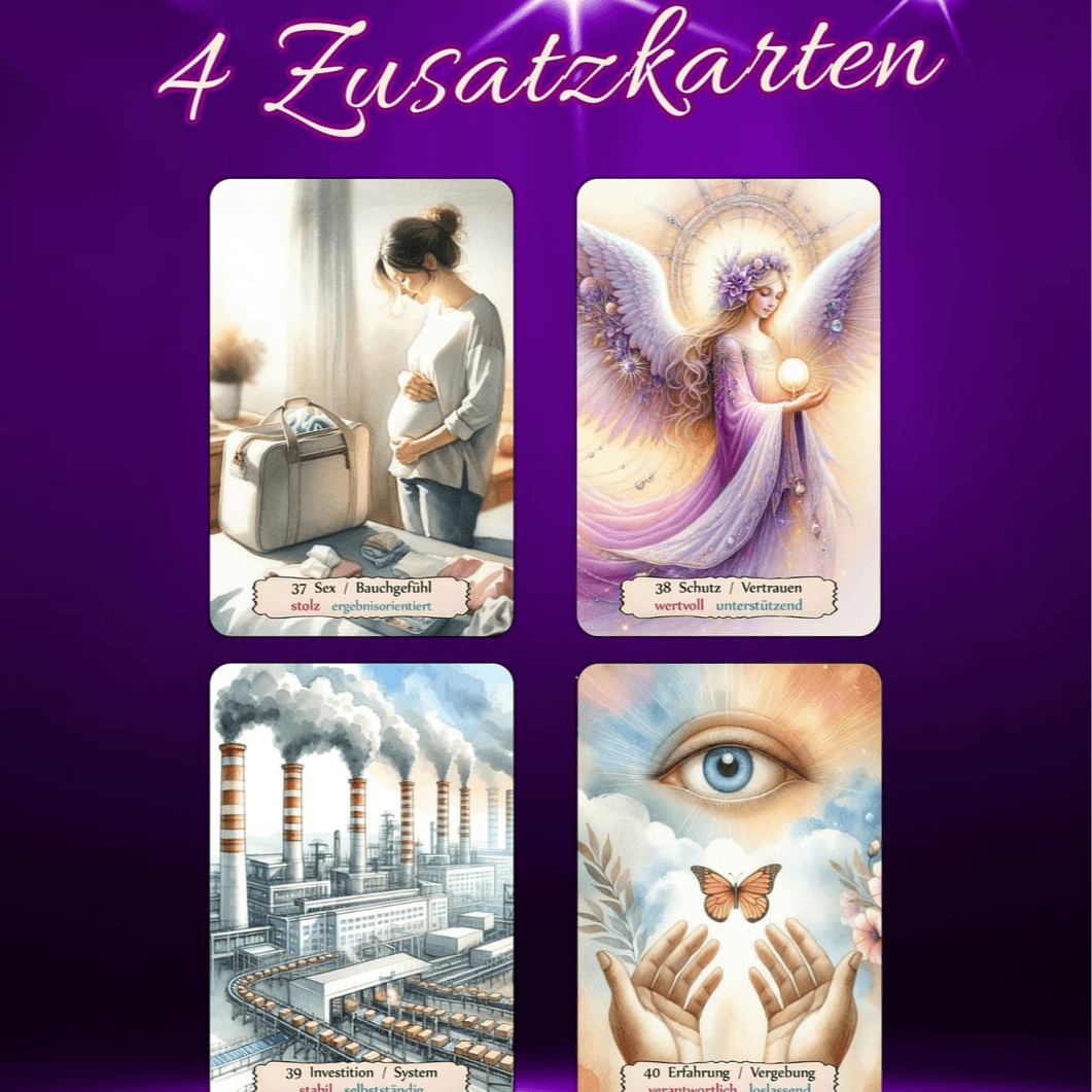 Kartenpraxis PDF mit Übungen zu den 4 Zusatzkarten