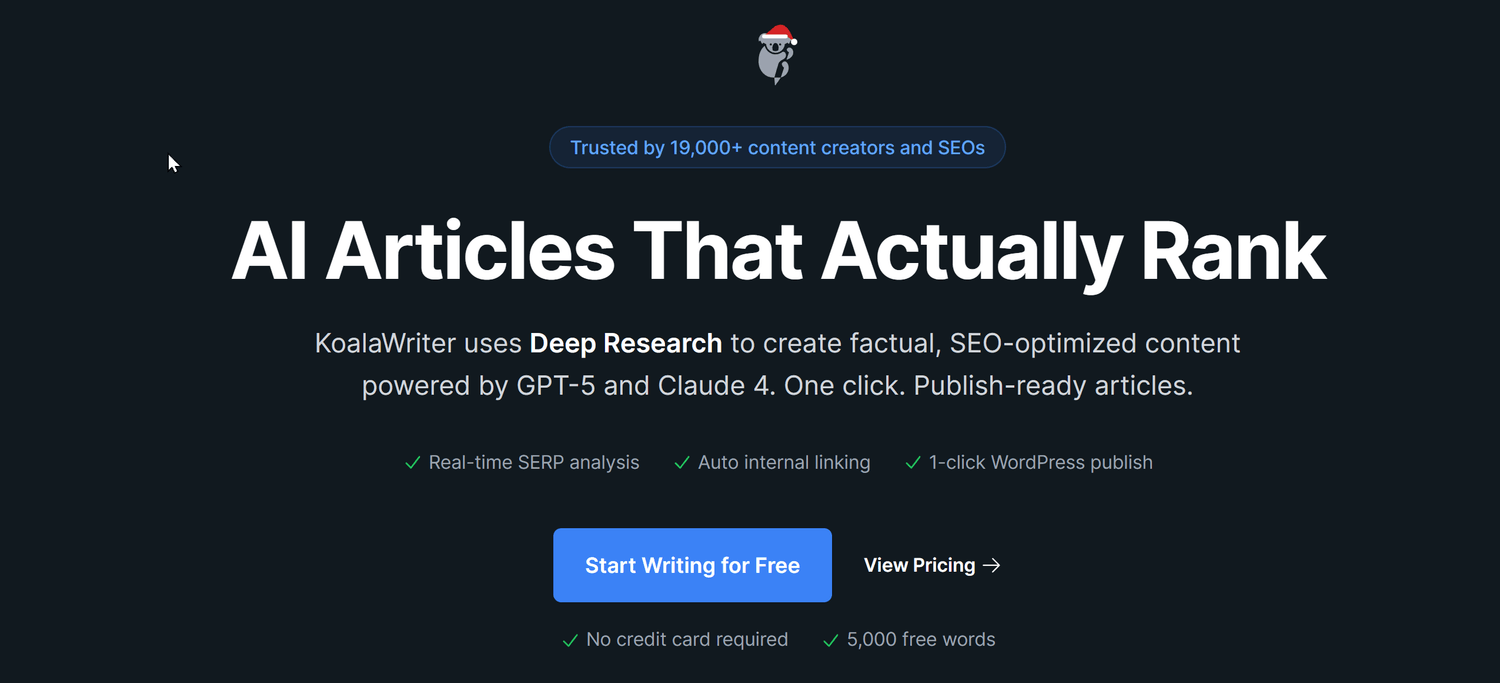 AI Articles That Actually Rank