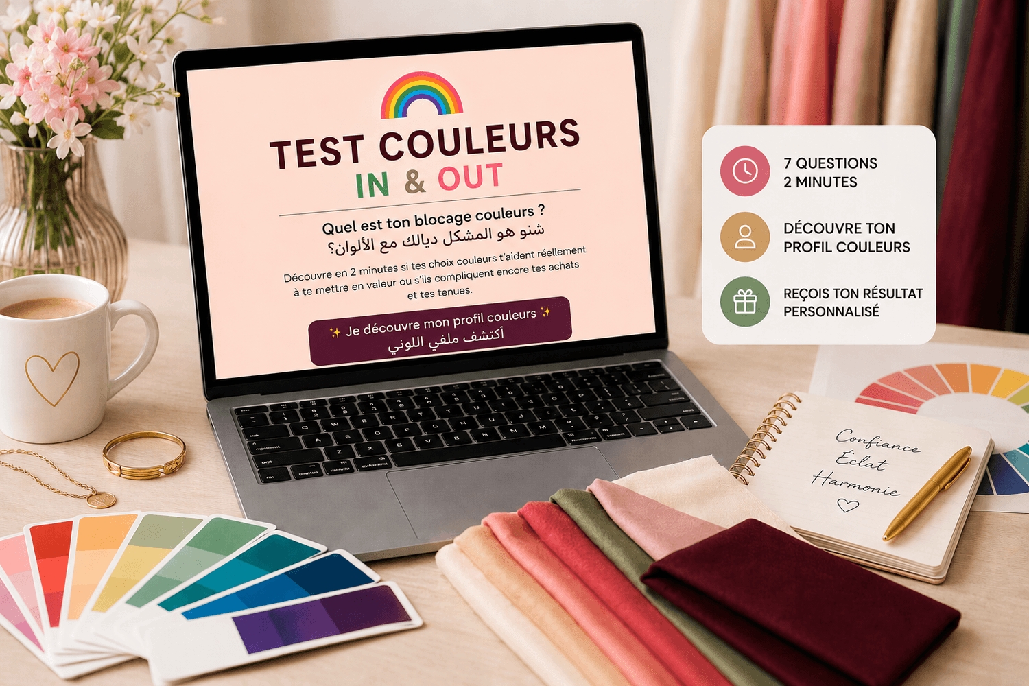 Test Couleurs IN & OUT