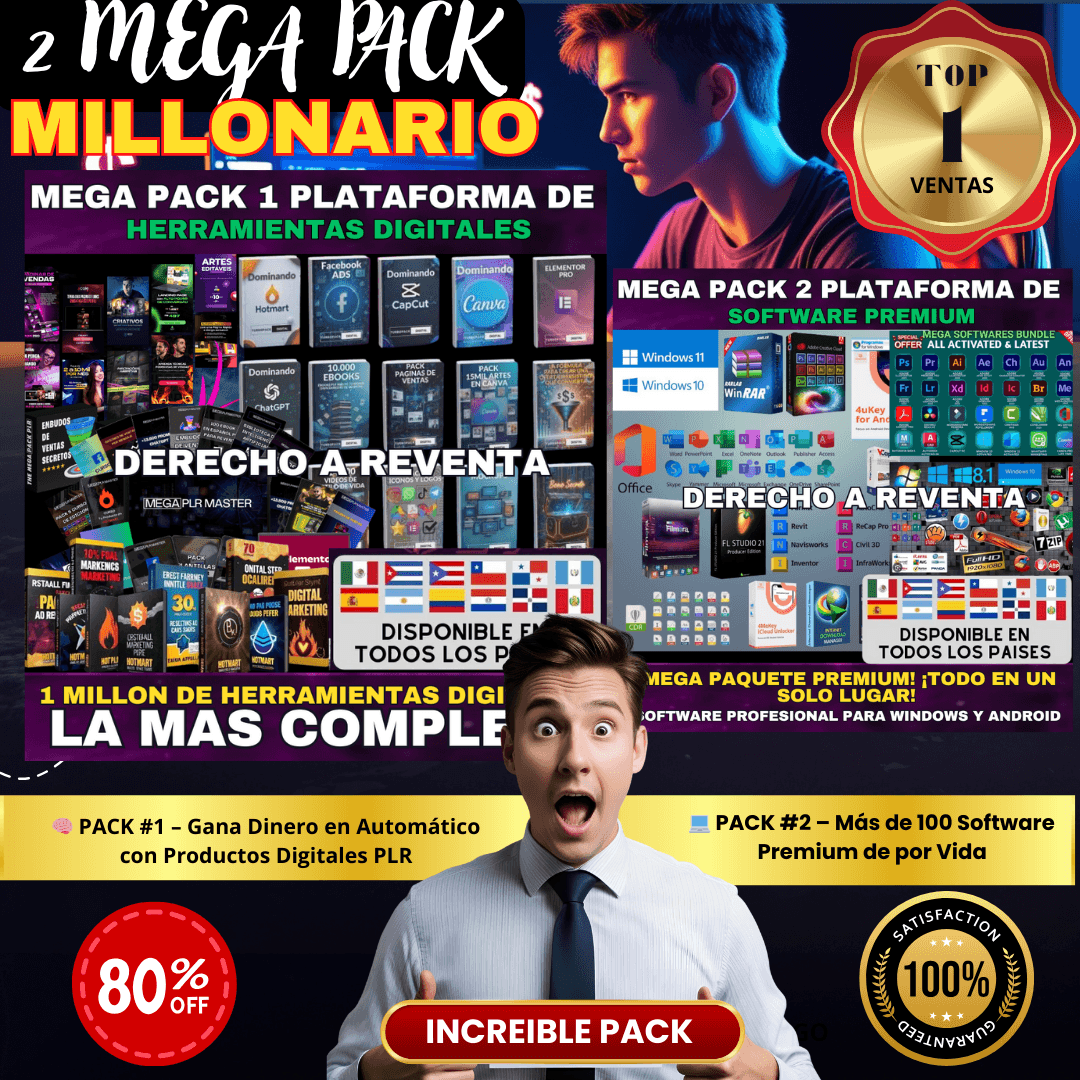 OPCION 2 HERRAMINTAS DIGITALES POR 60.000GS
