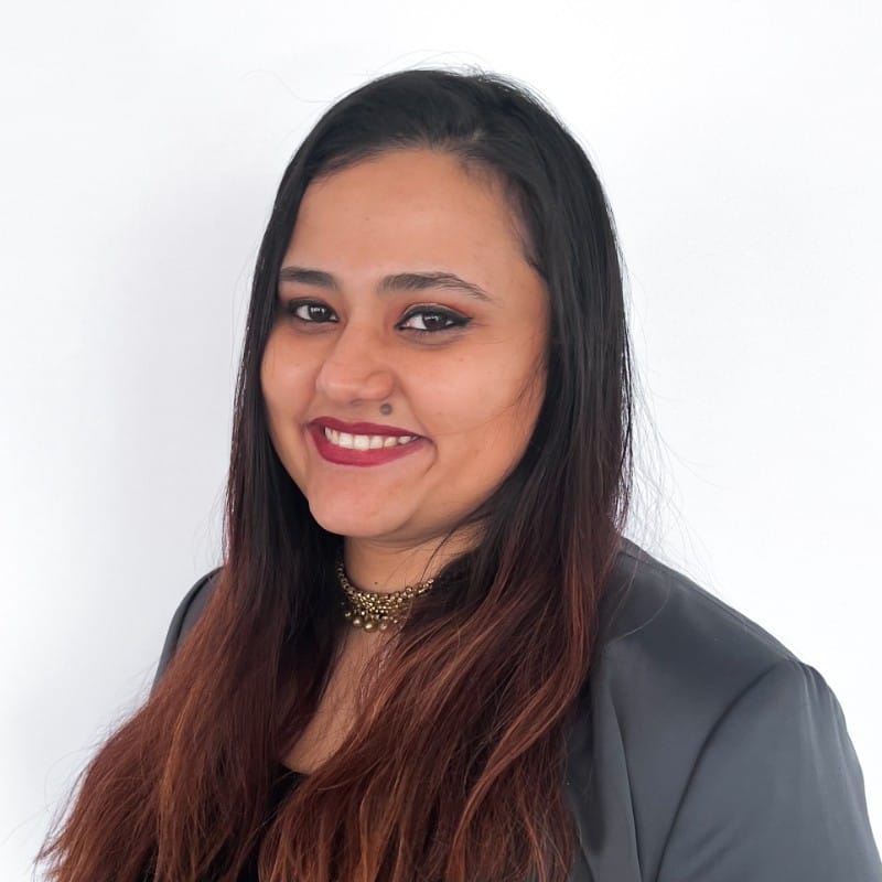 smiling woman portrait