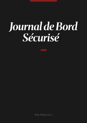 Journal de Bord Sécurisé