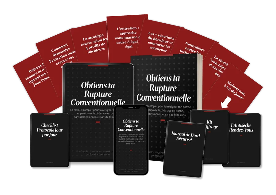 Obtiens ta rupture conventionnelle + les 4 bonus d'exécution