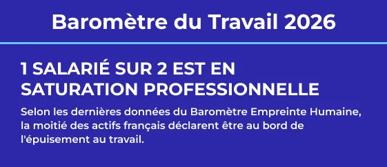 Baromètre Empreinte Humaine 2026 sur la détresse psychologique au travail