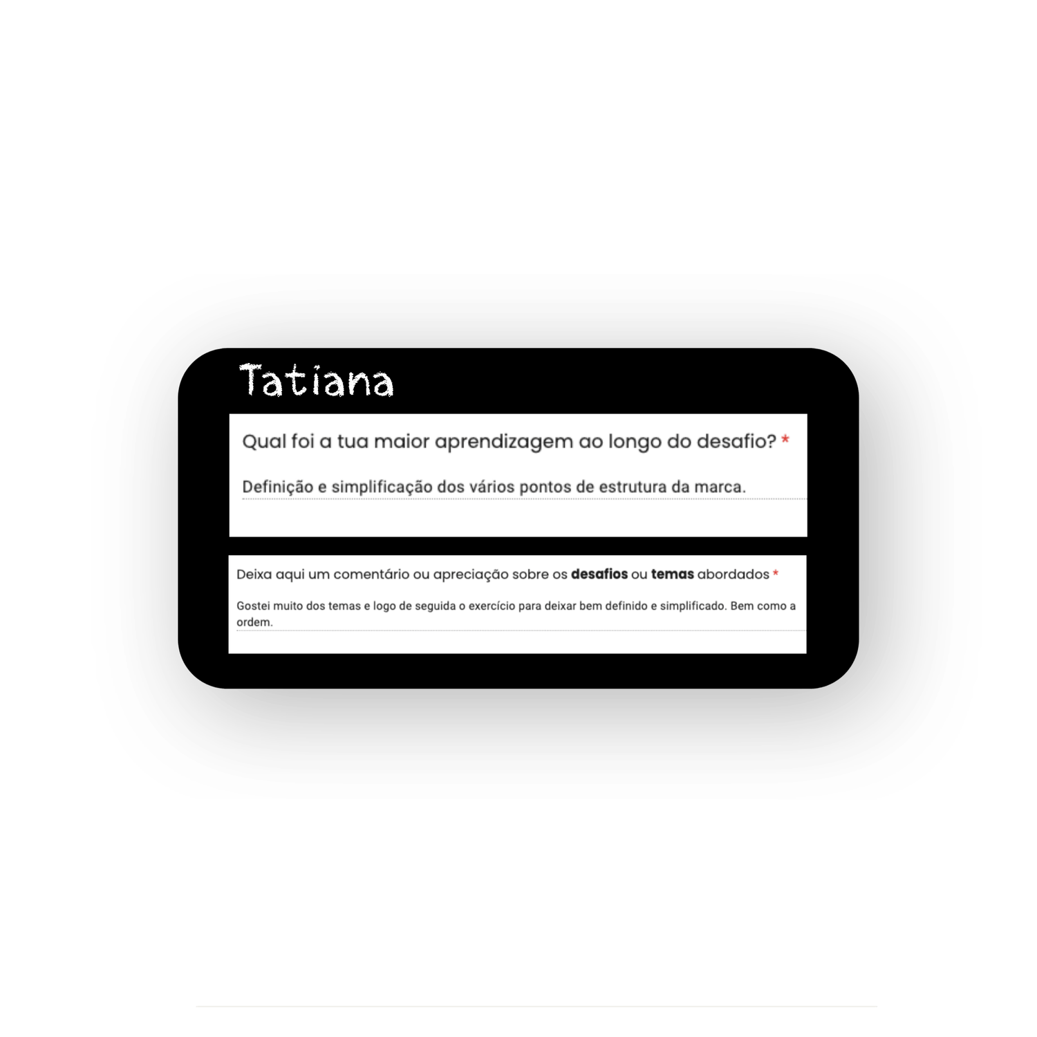 Testemunho 3