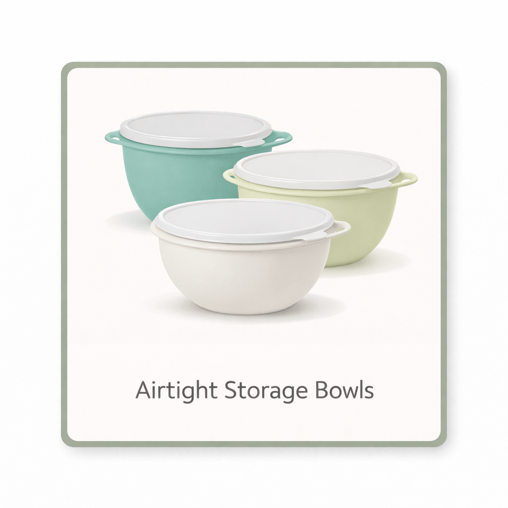 Airtight Storage Bowls with Lids