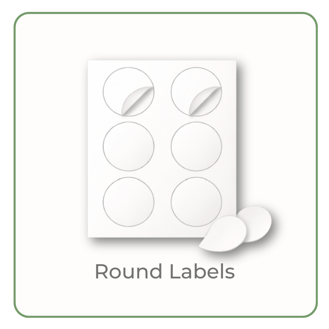 Round Sheet Labels