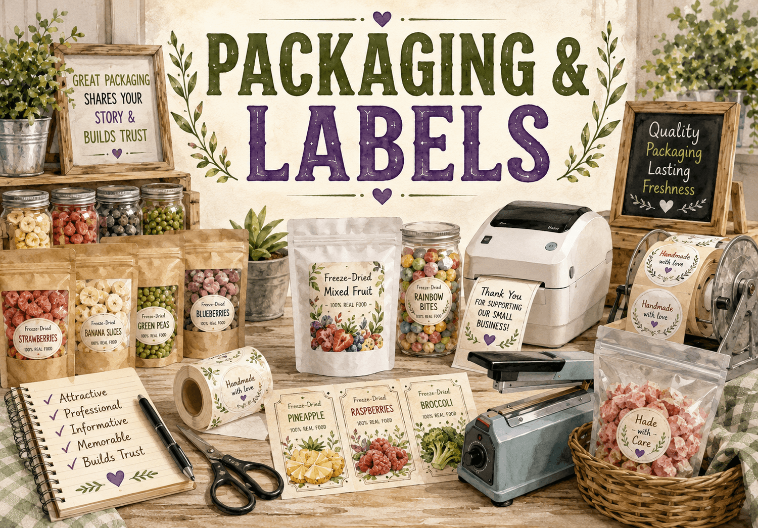 Packaging & Labels