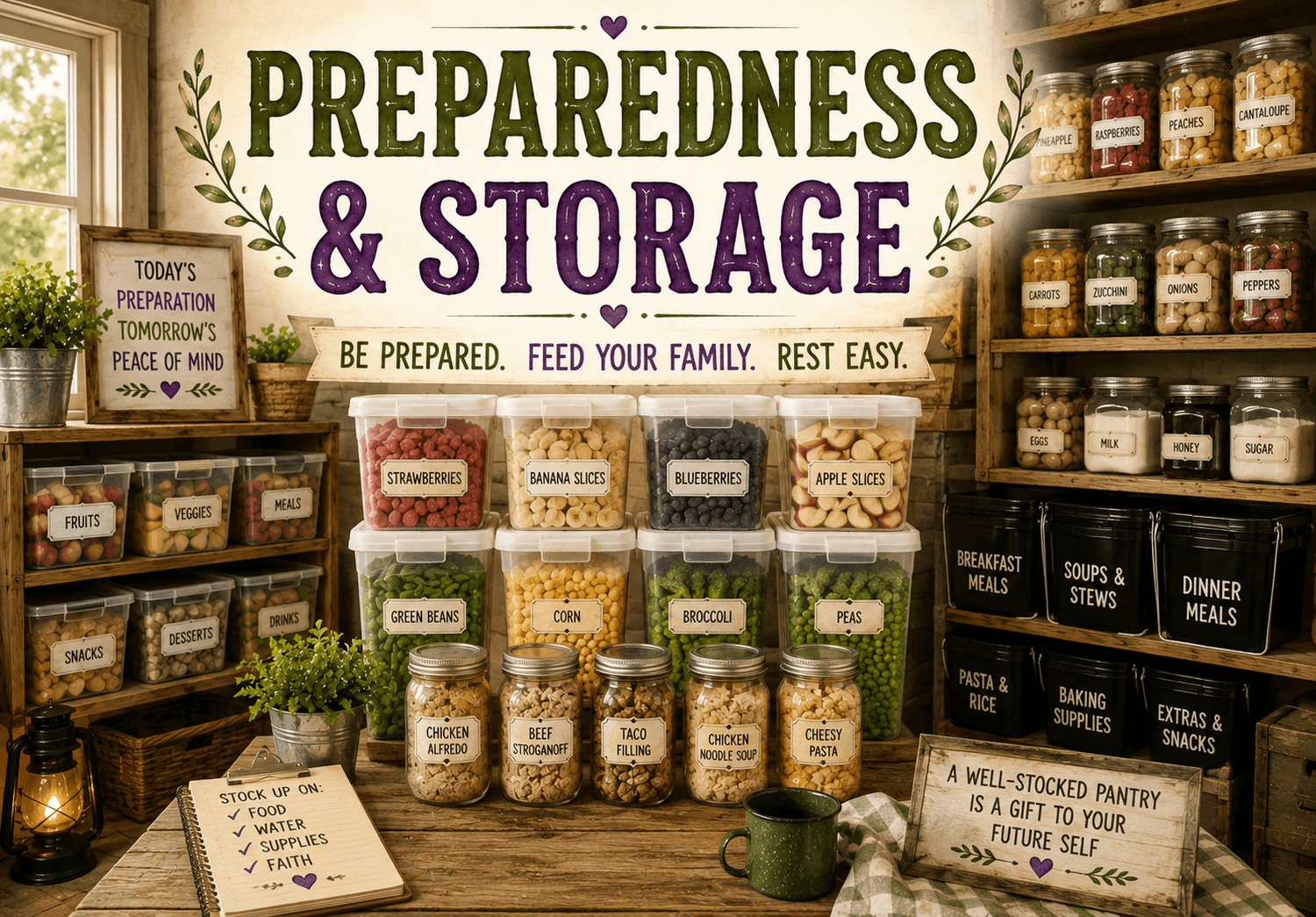 Preparedness & Storage