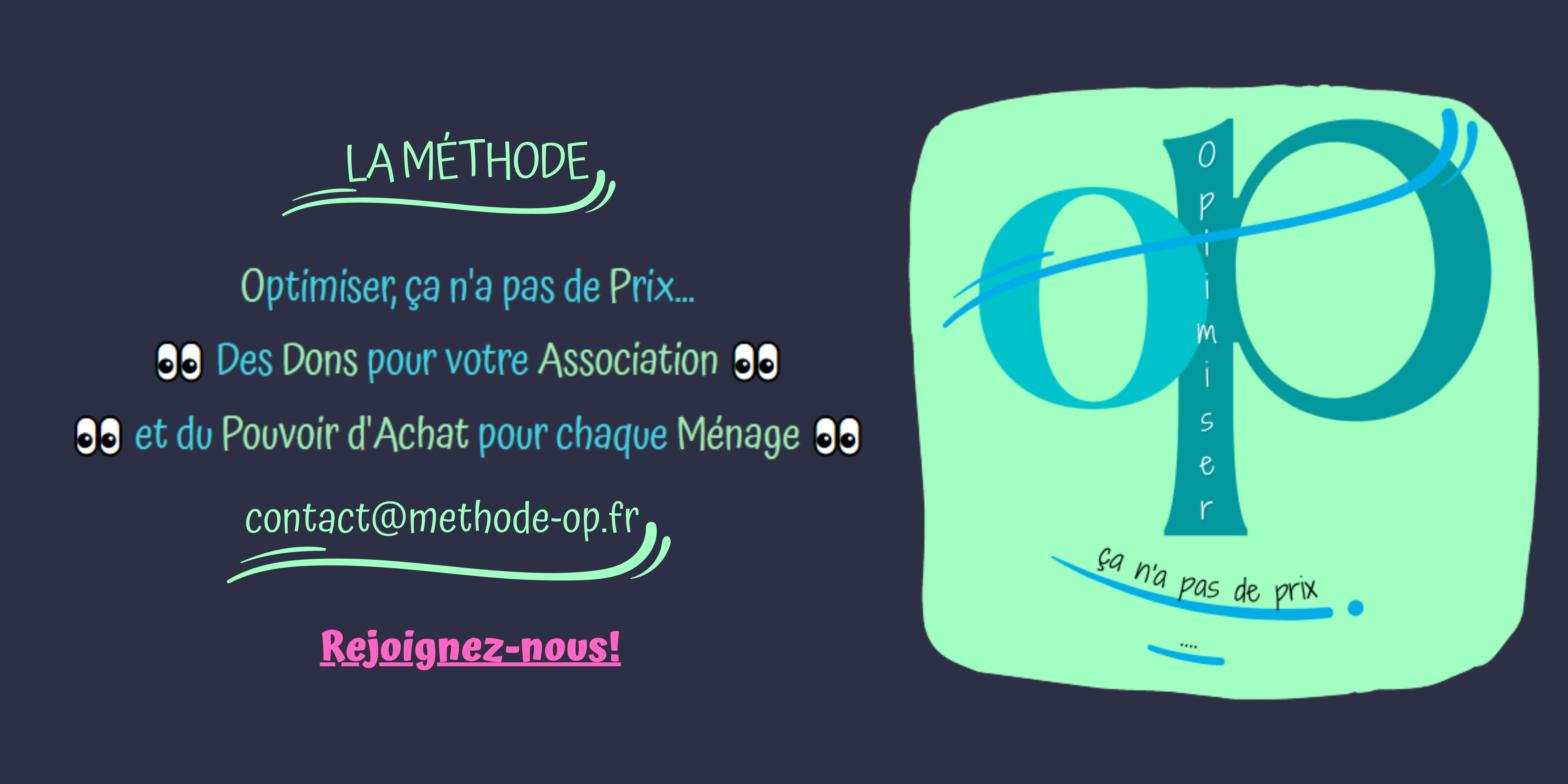 OP, la méthode OP, Optimiser ça n'a pas de prix, alors faites comme moi et optimisez!