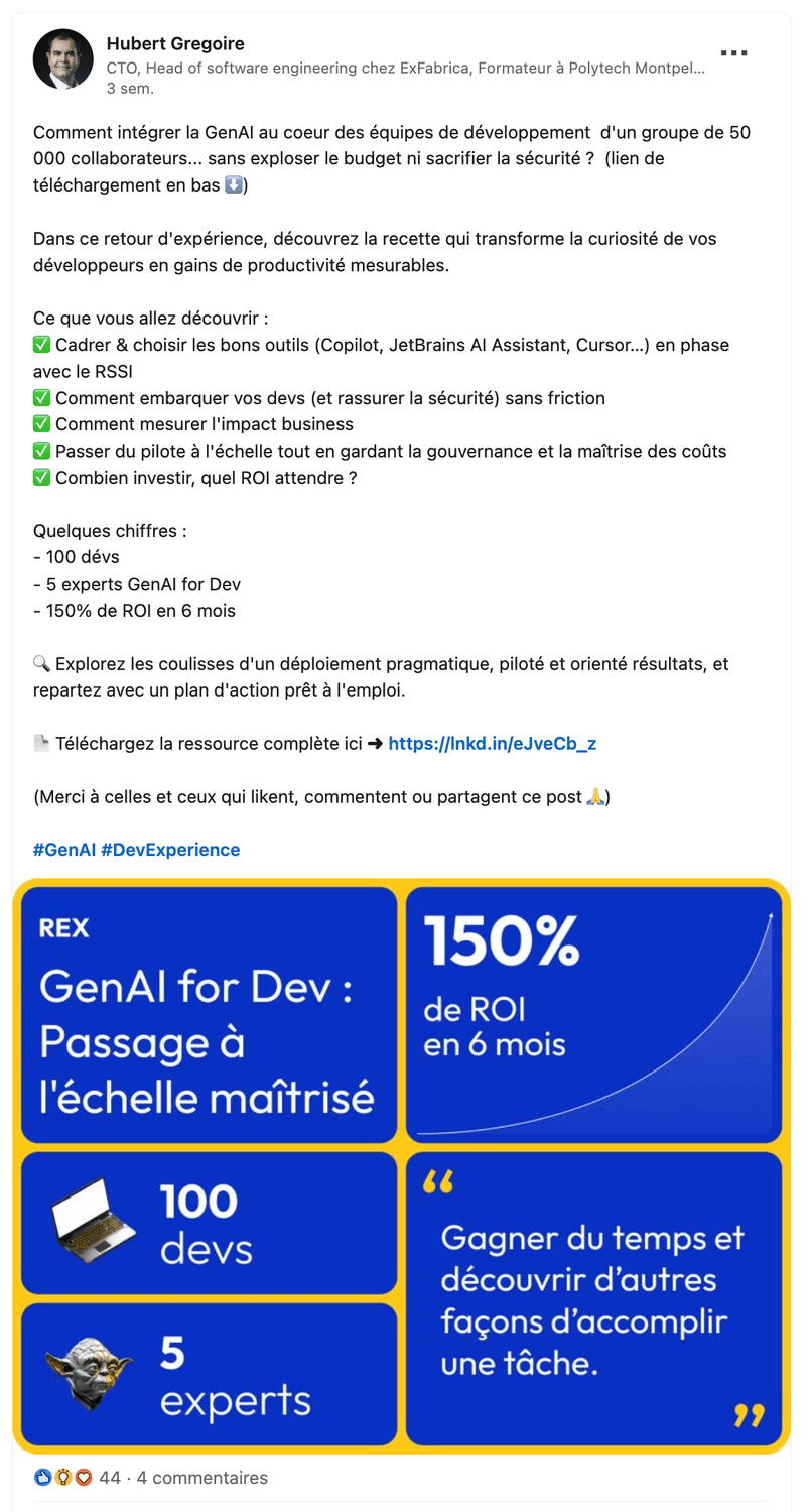 Témoignage Hubert - ROI +150%