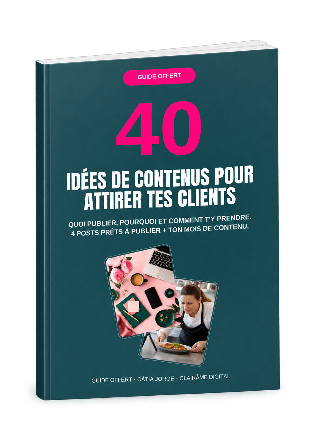 40 idées de contenus — guide offert