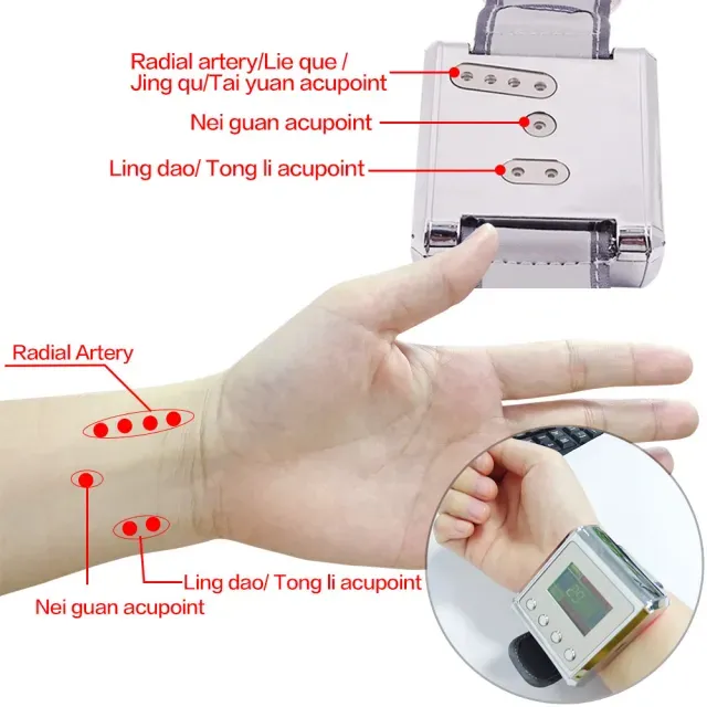Using a semiconductor laser wrist device for daily vascular health and microcirculation support.