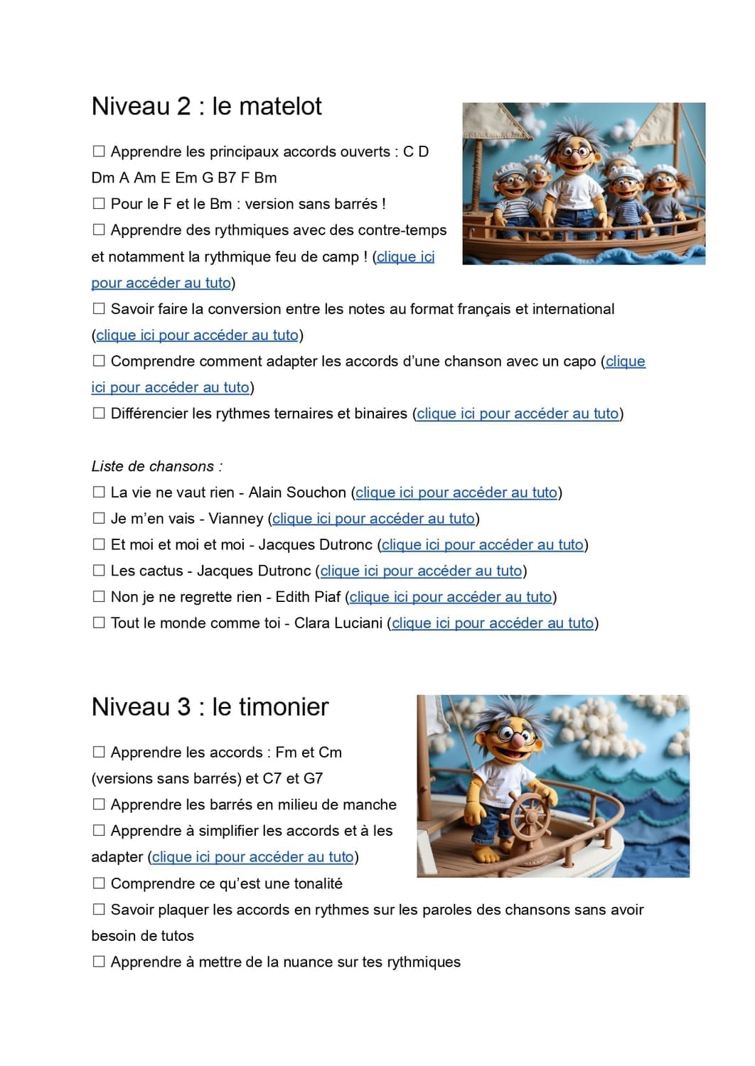 Fiche récapitulative