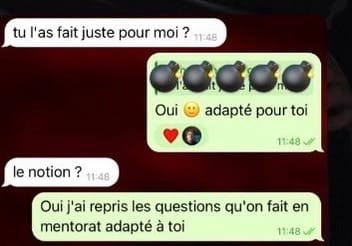 Capture d'écran du témoignage d'une participante du challenge Prestige Winter CEO