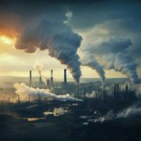 usine-produisant-pollution-au-co2