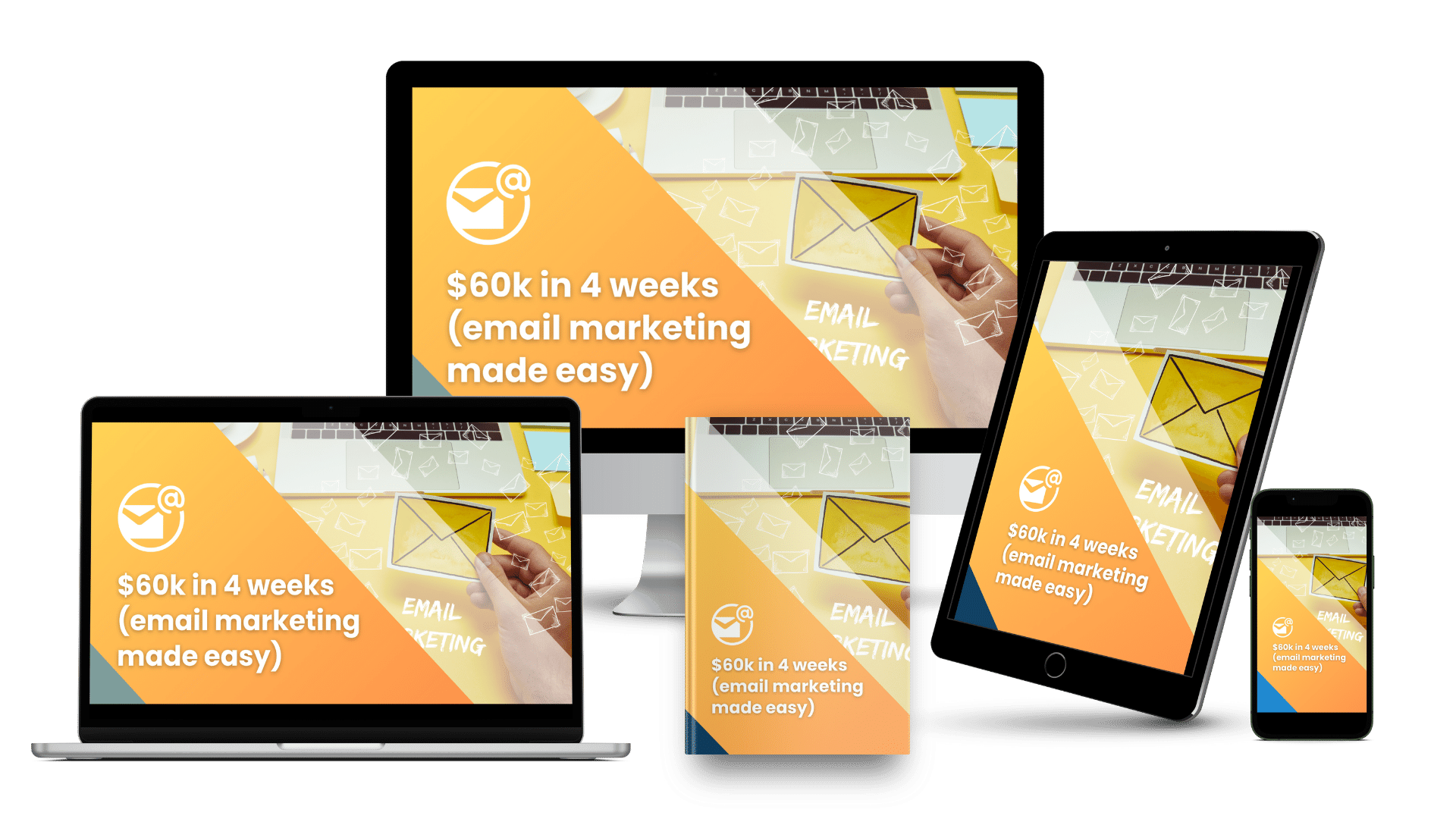 $60k in 4 weeks: Email marketing made easy course cover